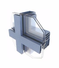 Glazed Aluminum Curtain Walls
