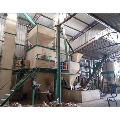 8-10 Mt-hr Automatic And Manual Pellet Feed Plant