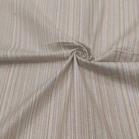 Hand Loom Multi Color Strip Fabric