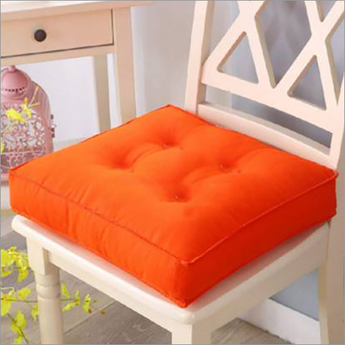 Cushion Chair Pad - Soft Comfort, Available in Different Sizes | Vibrant Orange Design for Household & Hotel Use