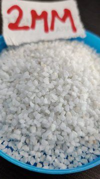 High quality snow white quartz silica sand or grit for industrial use