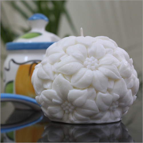 Flower Orb Candle pack of 1