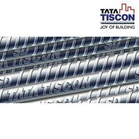 TATA TISCON - Iron TMT Bar | Grade 2062 Accurate Dimensions Extreme Weather Resistance Widely Demanded in Market