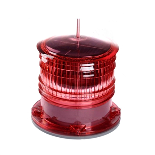 2NM 2 Nautical Mile Marine Red Solar Navigation Light