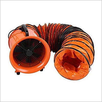 16 Inch X 10 Meter Flexible PVC Ducting For Blower