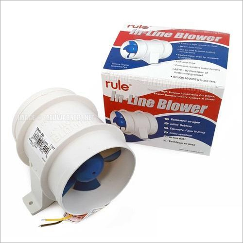 240 12V Jabsco Rule Inline Blower