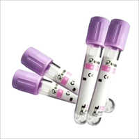 K2 K3 Edta Tube - Pet Material, 13x75mm Size, Transparent Color | 2-3ml Capacity, Spray Coated Inner Wall, Suitable For Direct Sampling Analyzers
