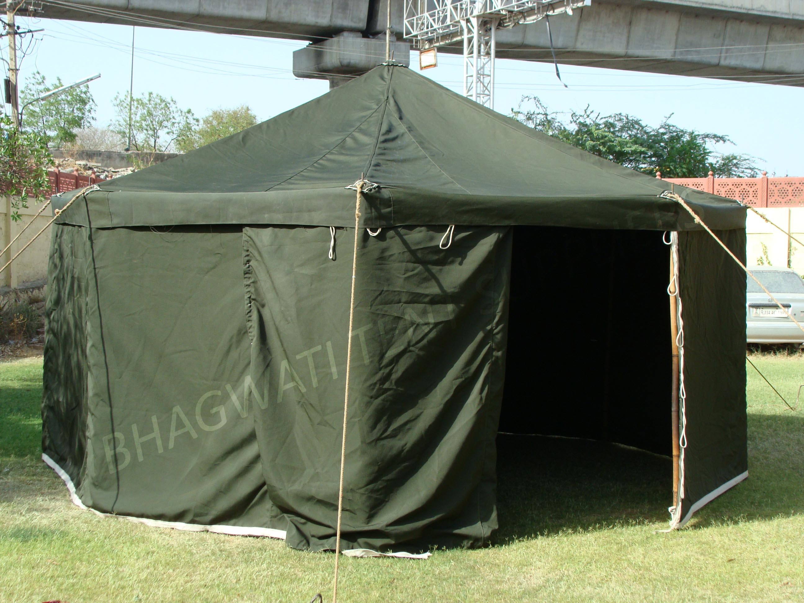 Round Military Tent