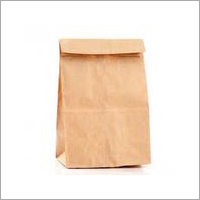 Food Paper Pouch Bag - Brown, Different Sizes Available | Disposable, Customizable Designs and Patterns, Plain Style