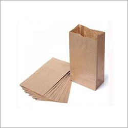 Food Packaging Printed Paper Pouch Bag - Qualitative Paper Materials, Various Sizes Available, Brown Color , Custom Designs & Patterns