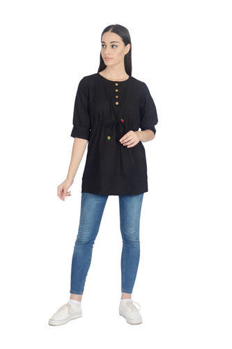 Remtex Women Tops (Black)