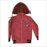 Girls Winter Full Sleeve Jacket - Washable, Detachable Hood | Full Sleeves Design For Winter Wear, Ideal For Girls