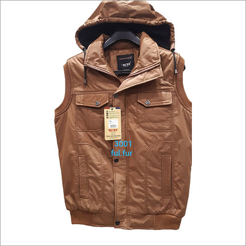 Washable Mens Half Jacket