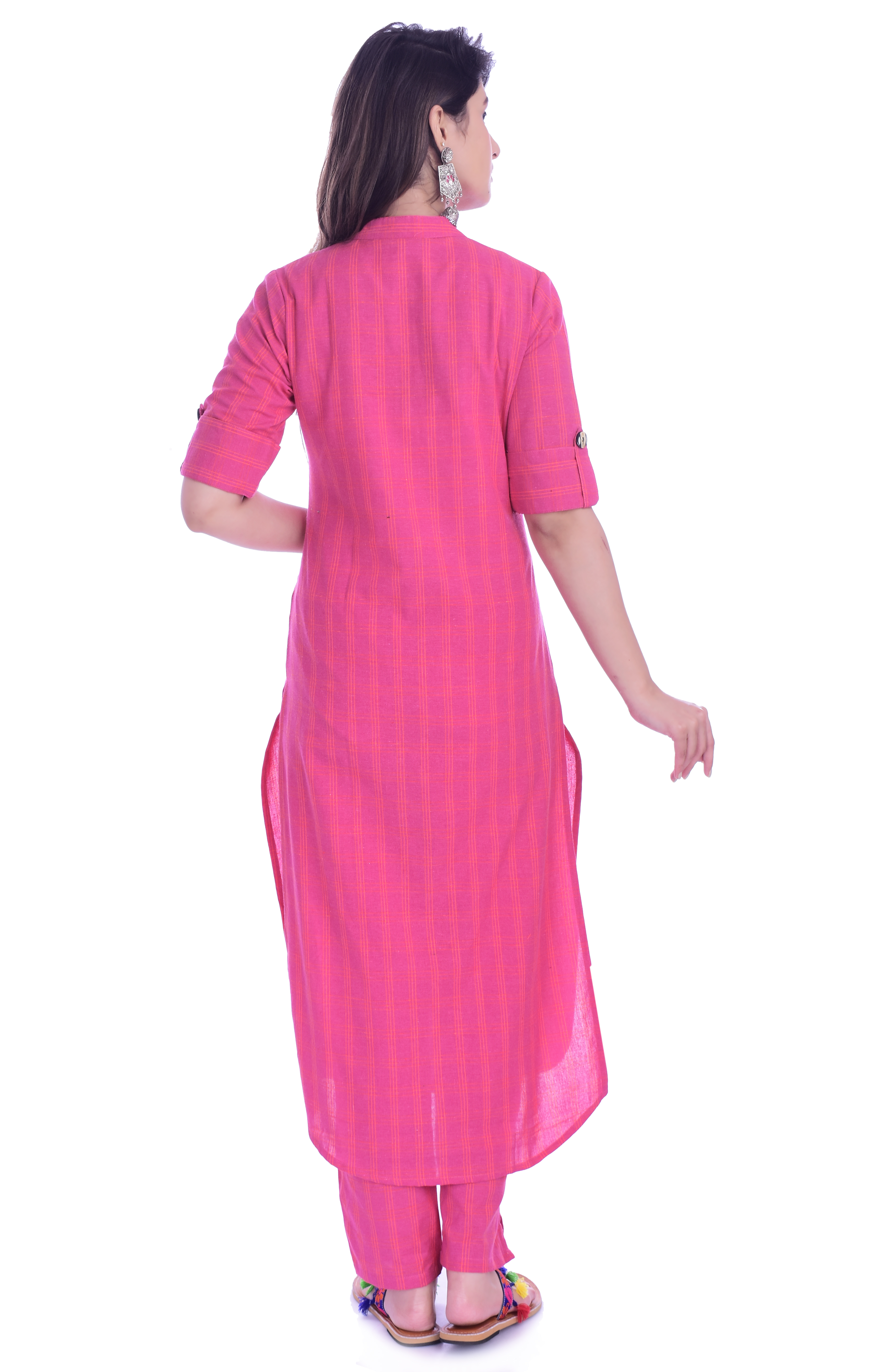 Remtex Women Kurta Pant Pink