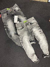 Men's Faded Denim Jeans