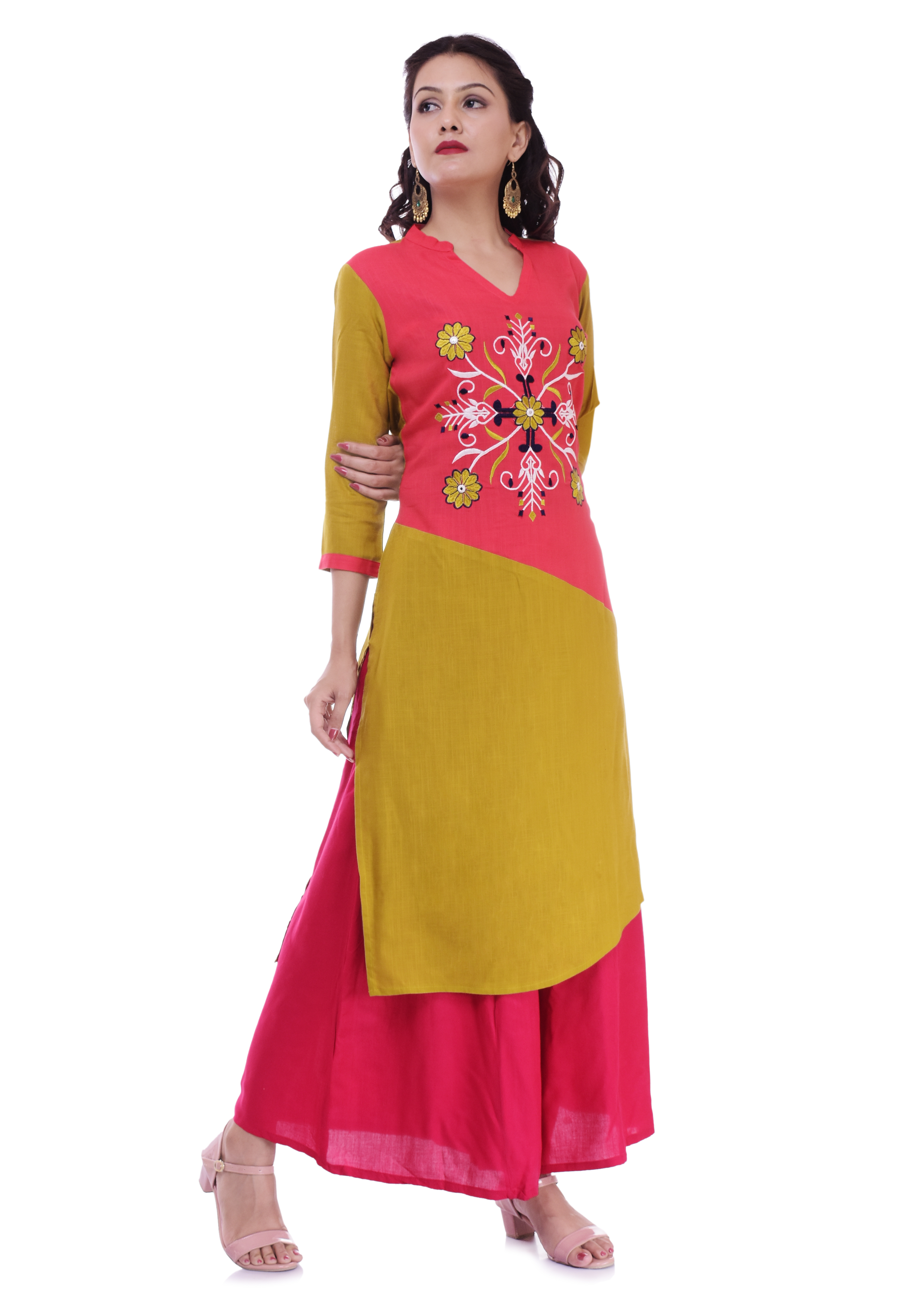 Remtex Women Kurta Palazzoo