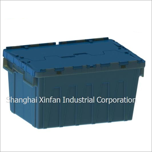Blue Big Plastic Storage Container Box