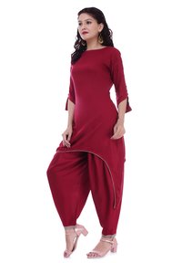 Remtex Women Kurta Maroon