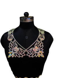 Gold Neck Patches