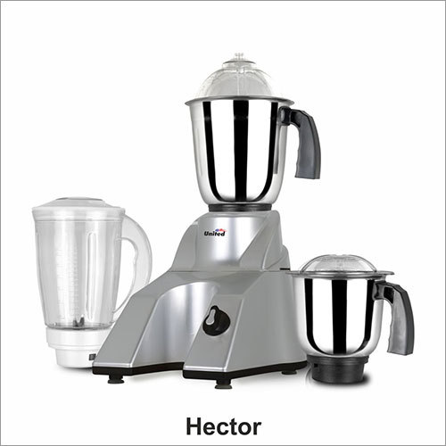 Hector Mixer Grinders - Metal, 220 Volt, 3 Jar Design | 6 Month Warranty for Reliable Performance