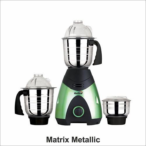Matrix Metallic Mixer Grinders No. Of Jar: 3