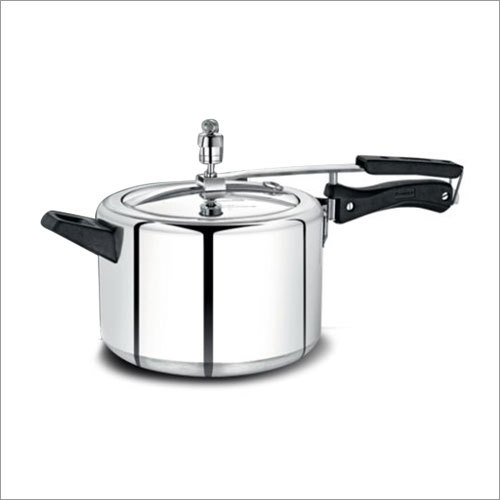 SS Pressure Cooker - Stainless Steel, Various Sizes Available | Polished Finish, Superior Safety Features, Quick Cooking Efficiency