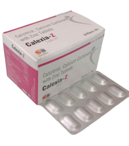 Calcitrol+Calcium Carbonate+Zinc By SELEXIA BIOTECH PVT LTD