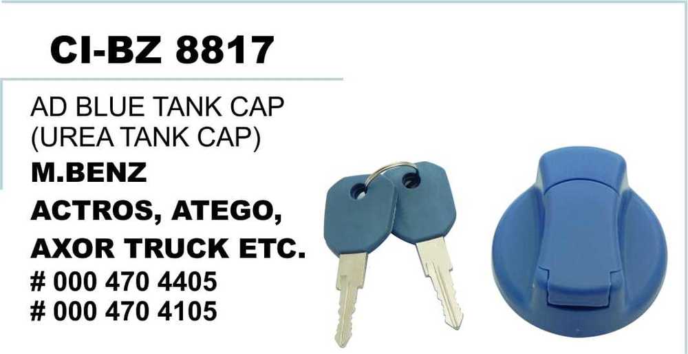 Ad Blue Tank Cap (Urea Tank cap) M Benz Truck