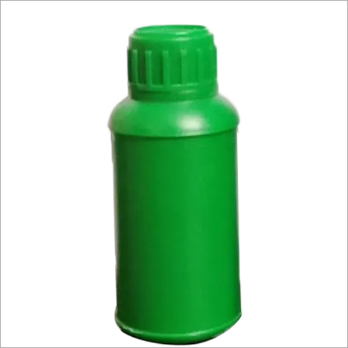 Green Plastic Pesticide Bottle - 200 Milliliter Capacity | Secure Screw Cap Sealing