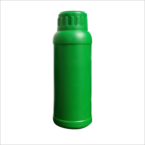 Green Plastic Pesticide Bottle - 500 Milliliter Capacity | Screw Cap Design, Durable Material