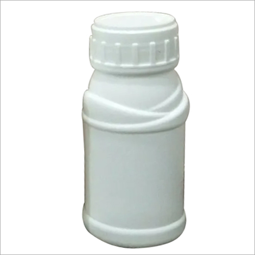 White 250 Ml V Shape Pesticide Bottle