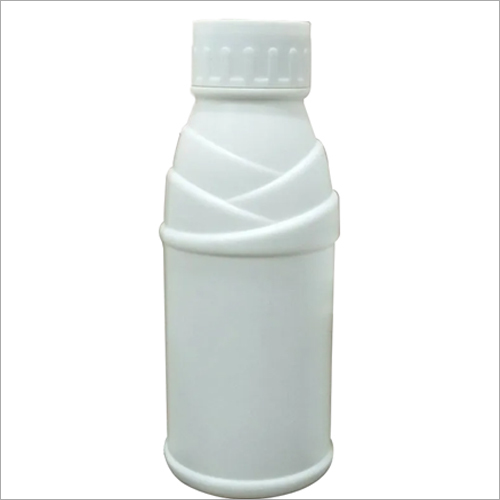 White 1000 Ml V Shape Pesticide Bottle