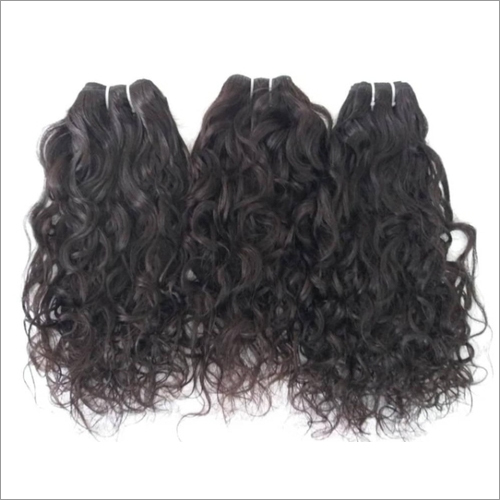 Natural Black Color Raw Virgin Curly Human Hair