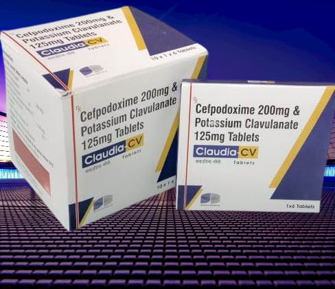 Cefpodoxime and Clavunate