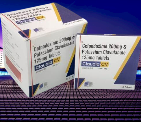 Cefpodoxime and Clavunate