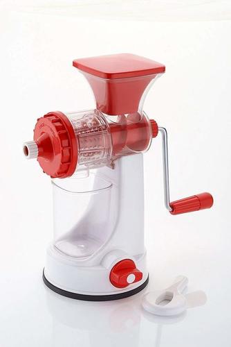 Plastic Fruits and Vegetable Juicer with Steel Handle