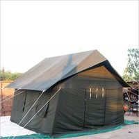 Camouflaged Army Tent