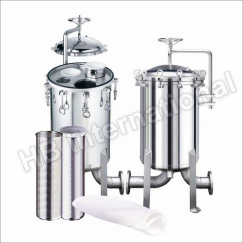 Industrial Stainless Steel Bag Filter Housing