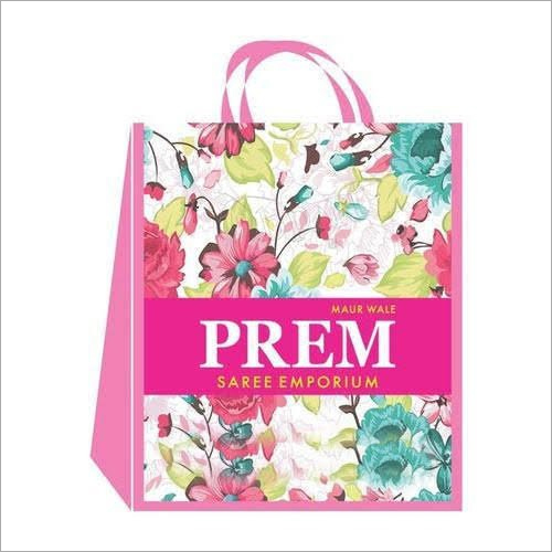 Loop Handle Printed Laminated Non Woven Bag