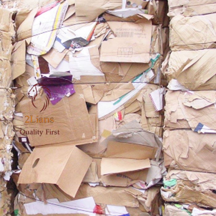 CORRUGATED WASTE PAPER SCRAP FOR RECYCLE