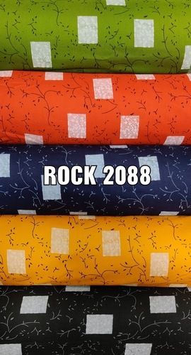 Rayon Bada Panna Printed Fabric