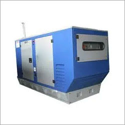 White Three Phase Silent Diesel Generator