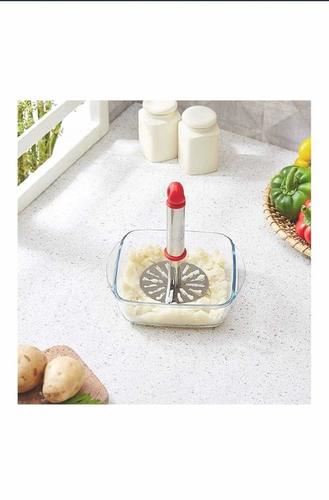 Stainless Steel Potato Vegetable Pav Bhaji Masher, Multicolour