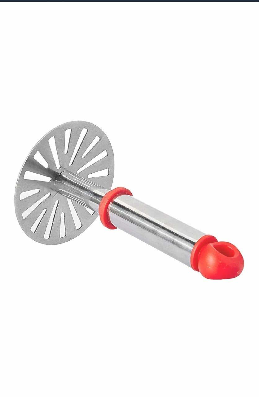 Stainless Steel Potato Vegetable Pav Bhaji Masher, Multicolour