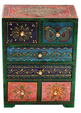 Handmade Wooden Jewellery Box By VIVAAN ART & CRAFT