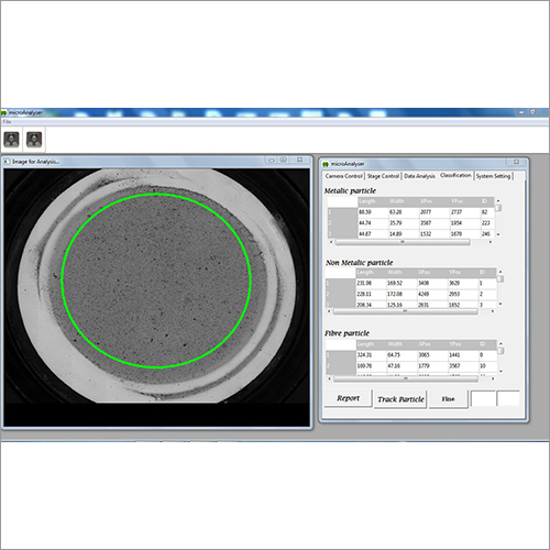 Cleanliness Particle Analysis System