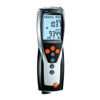 Multi-functional Air Quality Measurement Instrument - Plastic And Metal, Standard Size, Matte Black | Digital Display, Real-time Readings, Portable And Fixed Installations