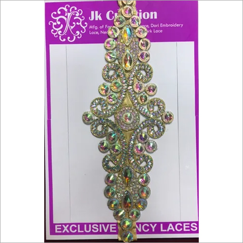 Embroidery code Dori with attaching the diamond belt