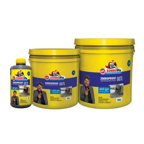 Zorroproof 007L - Liquid Integral waterproofing compound By AIPL ZORRO PRIVATE LIMITED