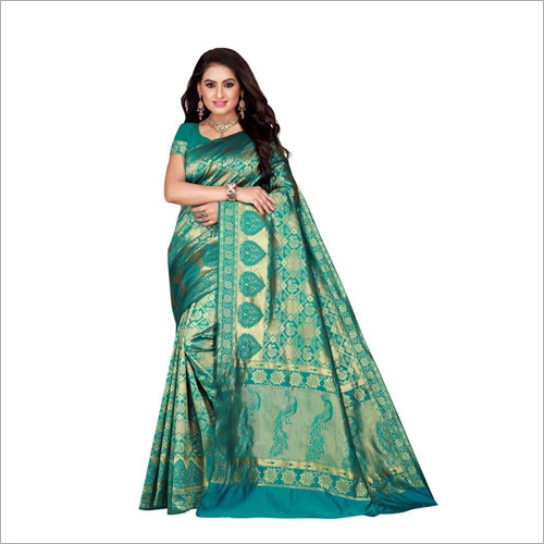 Designer Banarasi Silk Jacquared Saree